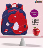 Toyshine Dinosaur Oozle Backpacks for Kids Girls Boys Cute Dinosaurs Dino Toddler Backpack Preschool Nursery Travel Bag - Mini Size - Blue