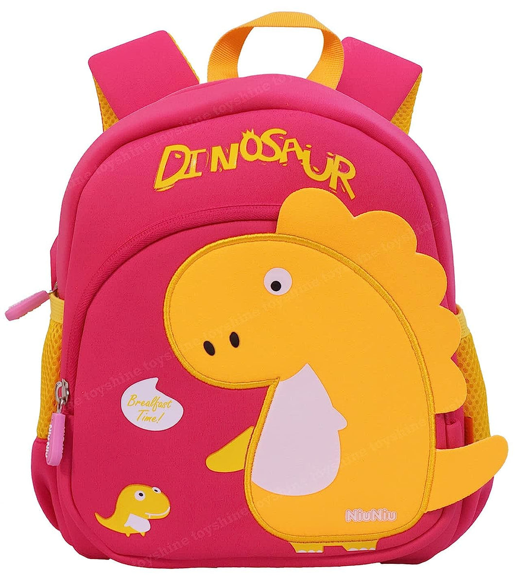 Girly top dinosaur backpack