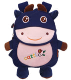 Toyshine Cattle Sheep Backpacks for Kids Girls Boys Cute Toddler Backpack Preschool Nursery Travel Bag - Mini Size - Blue