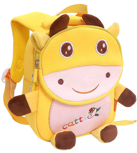Toyshine Cattle Sheep Backpacks for Kids Girls Boys Cute Toddler Backpack Preschool Nursery Travel Bag - Mini Size - Yellow