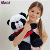 Toyshine T-Shirt Panda Stuffed Animal Soft Plush Pillow Toy Gift for Girls Boys - Small (TS-2022)
