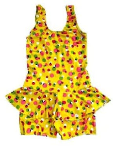 Toyshine Swimming Costume1 Piece Suit for Baby Girls 7 yrs +SP-106, Color and Design May Vary SSTP Multicolour