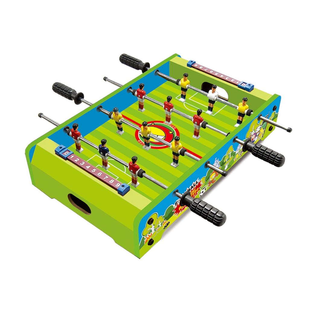 Toyshine Mid-Sized Foosball, Mini Football, Table Soccer Game, 4 Rods, 20 Inches