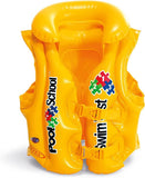 Toyshine Adjustable Deluxe Float Inflatable Swim Vest Jacket for Kids- Mix Color