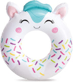 Toyshine 33'' Kitten Pool Rings, Baby Pool, Swimming Rings for Kids, Inflatable Tubes, Summer Fun Water Toys for Kids, Party Fun, Beach Outdoor Party Supplies (1 PC)