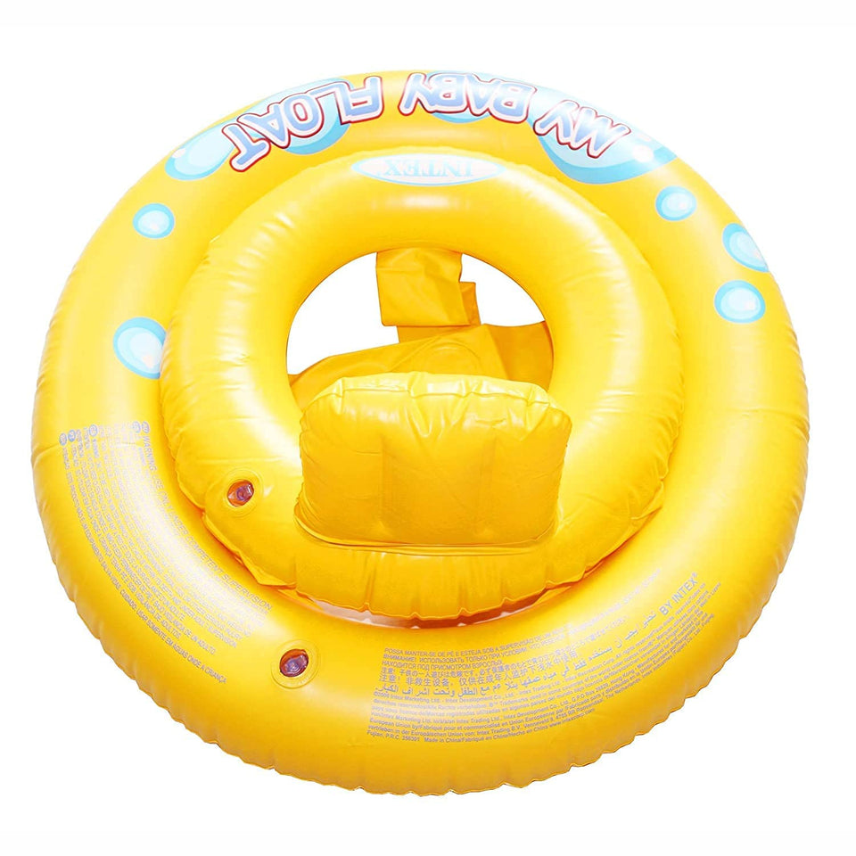 Toyshine 26.5'' My Baby Float Pool Rings, Baby Pool, Swimming Rings for Kids, Inflatable Tubes, Summer Fun Water Toys for Kids, Party Fun, Beach Outdoor Party Supplies