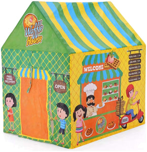 Toyshine waffle house tent house,play tent for kids,pretend playhouse,made in india- Multi color, Tent House Theme