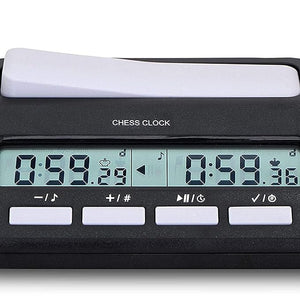 Spanker Multi Functional Portable Chess Clock Digital for Board Games,  Timer Chess Clock, 2 AA Battery Included SSTP