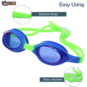 Toyshine Swimming Combo with 2 trunks, Goggles, Swimming Cap, Nose Clip, 2 Ear Plugs Design