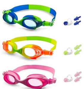 Toyshine Swimming Combo with 2 trunks, Goggles, Swimming Cap, Nose Clip, 2 Ear Plugs Design