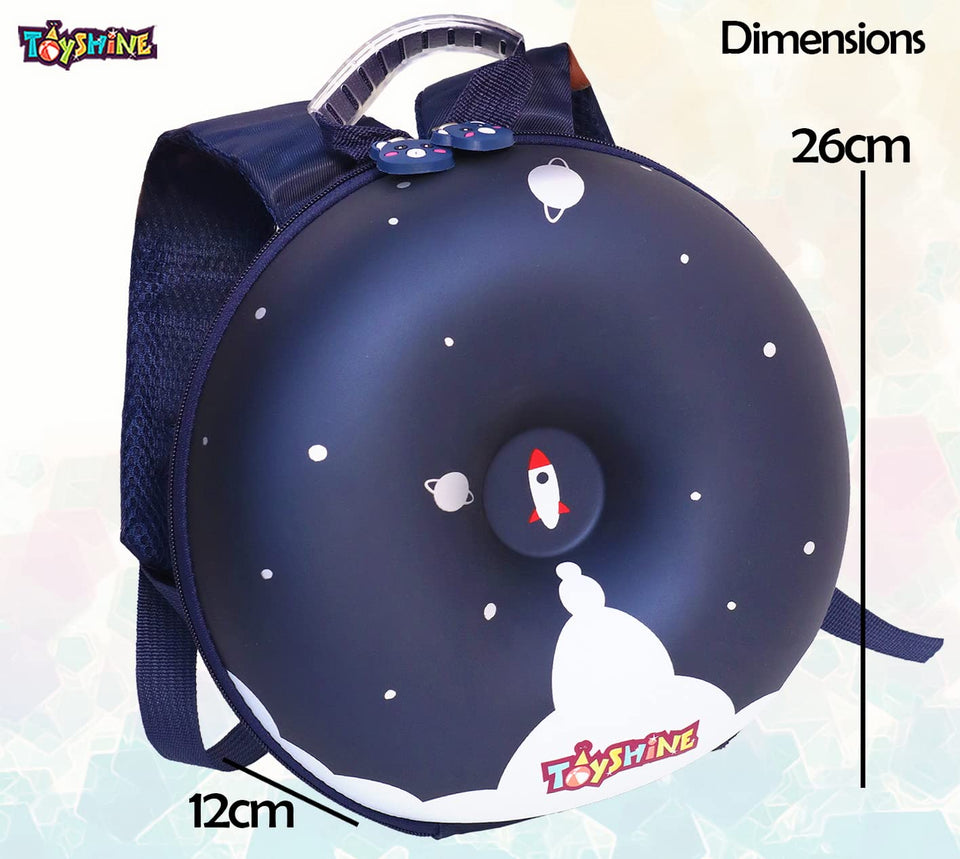 Toyshine EVA Donut Bagpack for Kids Girls Boys Preschool Nursery Travel Bag