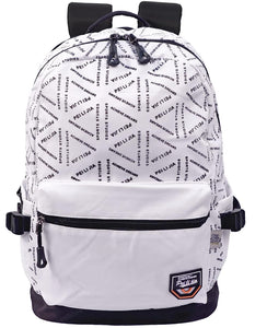 Toyshine Stylish High School College Backpacks for Teen Girls Boys Lightweight Bag-White