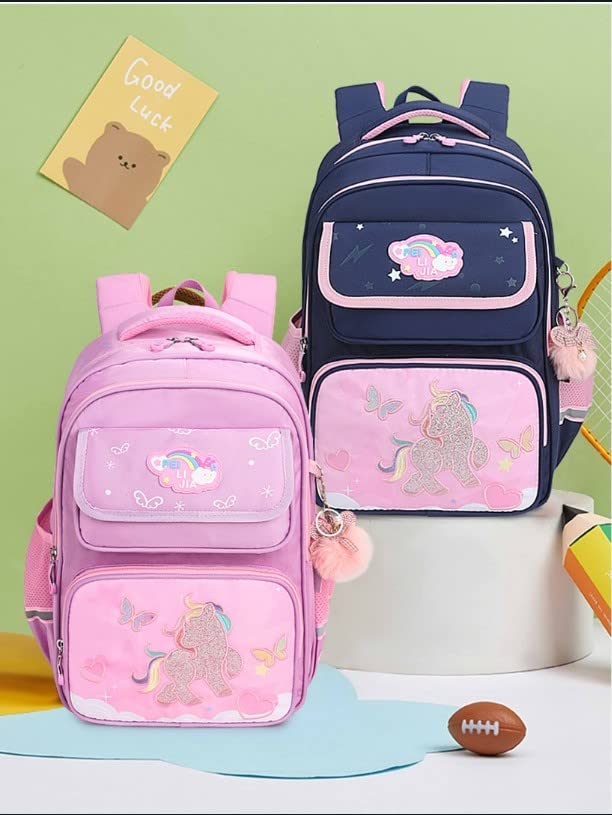 Amazon.com | kaebes unicorn backpack for girls,purple kids girls backpack  for school ages 6-10 kindergarten elementary school bags bookbag for girls  | Kids' Backpacks