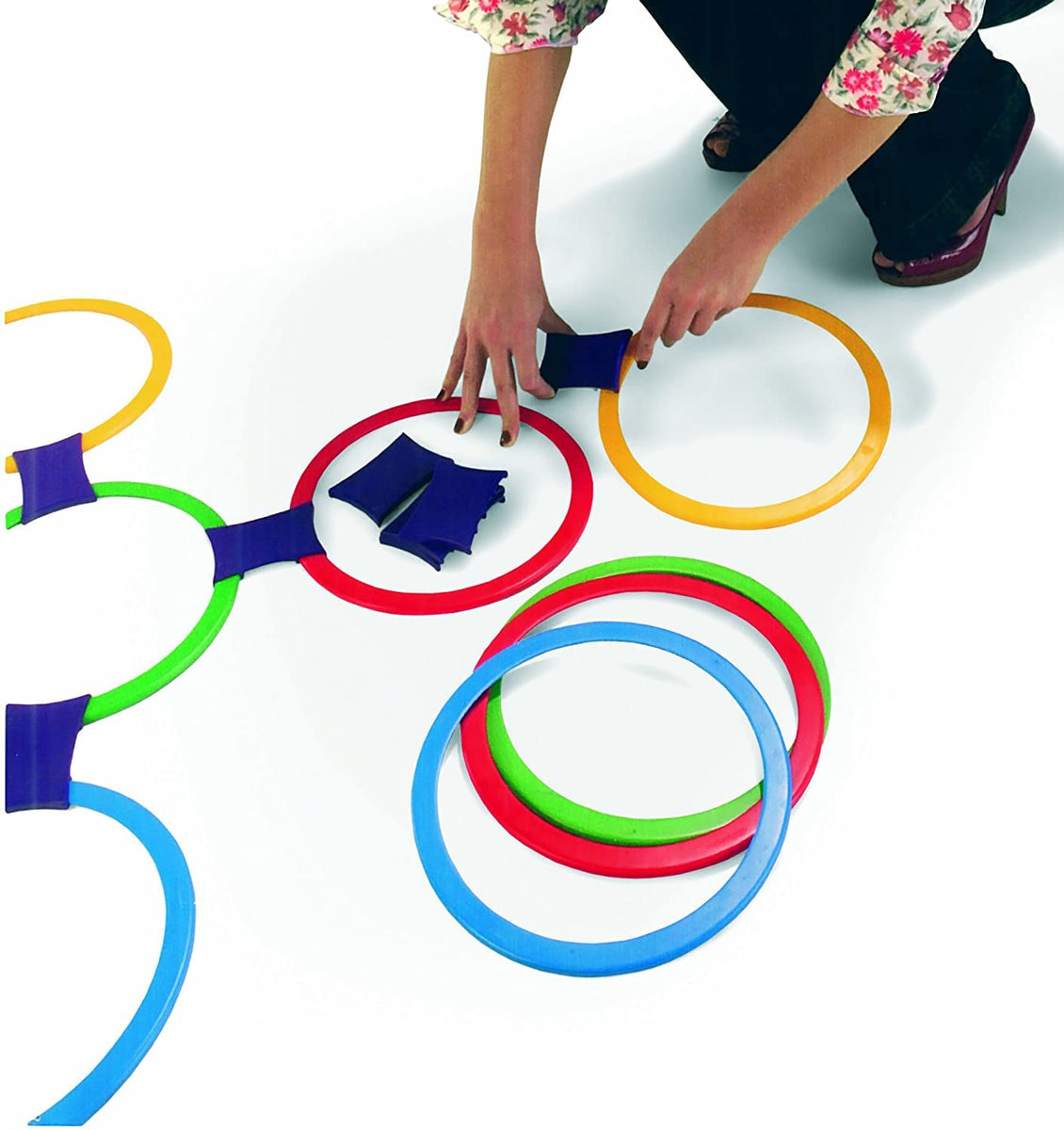 Toyshine Hopscotch Ring Game