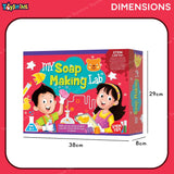 Toyshine My Soap Making Lab Create Scented & Glitter Soaps Stem Educational Learning Creative Fun DIY Activity Toy Kit Cum Indoor Game for Boys and Girls 8+