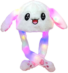 Toyshine LED Glowing Plush Moving Rabbit Hat