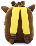 Toyshine Cute Kids Toddler Backpack Plush Toy Animal Cartoon Children Bag for 2 to 5 Years old- (Giraffe)