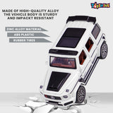 Toyshine 1:32 Scale Die Cast Benz Model Vehicle Toy Car with Music and Lights Along with Pull Back Function, Opening Doors and Back Feature for Kids Boy Girl 3+, White