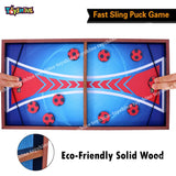 Toyshine 58 cms Fast Sling Puck Game Board String Hockey Toy
