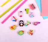Toyshine Pack of 30 (3 Pack) Numbers and Animals Theme Colorful Erasers for Children Party Favors, School Supplies, Birthday Return Gift for Boys Girls 3 4 5 6 Year Old