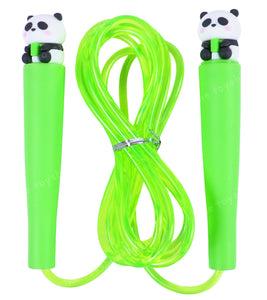 Toyshine Adjustable Length Tangle-Free Segmented Pvc Soft Beaded 2.6M Fitness Jump Rope for Outdoor Fun Activity Exercise kids Fitness - GreenPanda