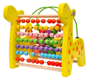 Toyshine Wooden Abacus and Learning Play Center