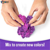 Toyshine Set of 2Kg Creative Sand for Kids- Pink and Purple