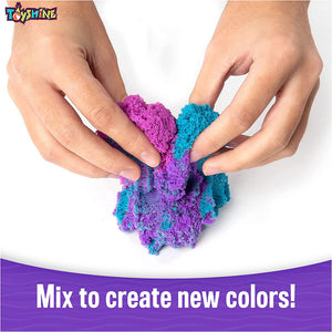 Toyshine Set of 3Kg Creative Sand for Kids- Pink, Purple and Blue