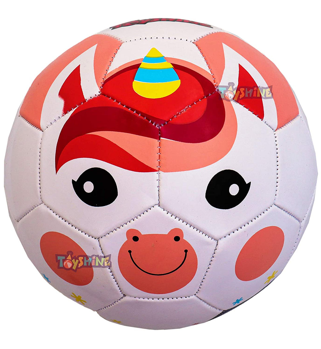 Toyshine Edu-Sports Kids Football Soccer Educational Toy Ball, Size 3, 4-8 Years Kids Toy Gift Sports - Unicorn