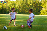Toyshine Edu-Sports 2 in 1 Kids Football Soccer Educational Toy Ball, Size 3, 4-8 Years Kids Toy Gift Sports - Sloth and Unicorn (TS-2022)