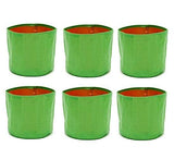 Spanker Grow Bags 250 GSM (18x18) Inch with Drain Holes for Terrace Gardening - Strong & Durable - Pack of 6 SSTP