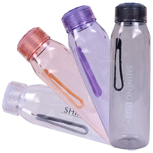 Spanker Shining Tritan Hand Bag Water Bottle for Adults and Kids Water Spill Proof , BPA Free for Kids School, Office, Home, Soft Handle Grip Drinkware 570 ML - SSTP