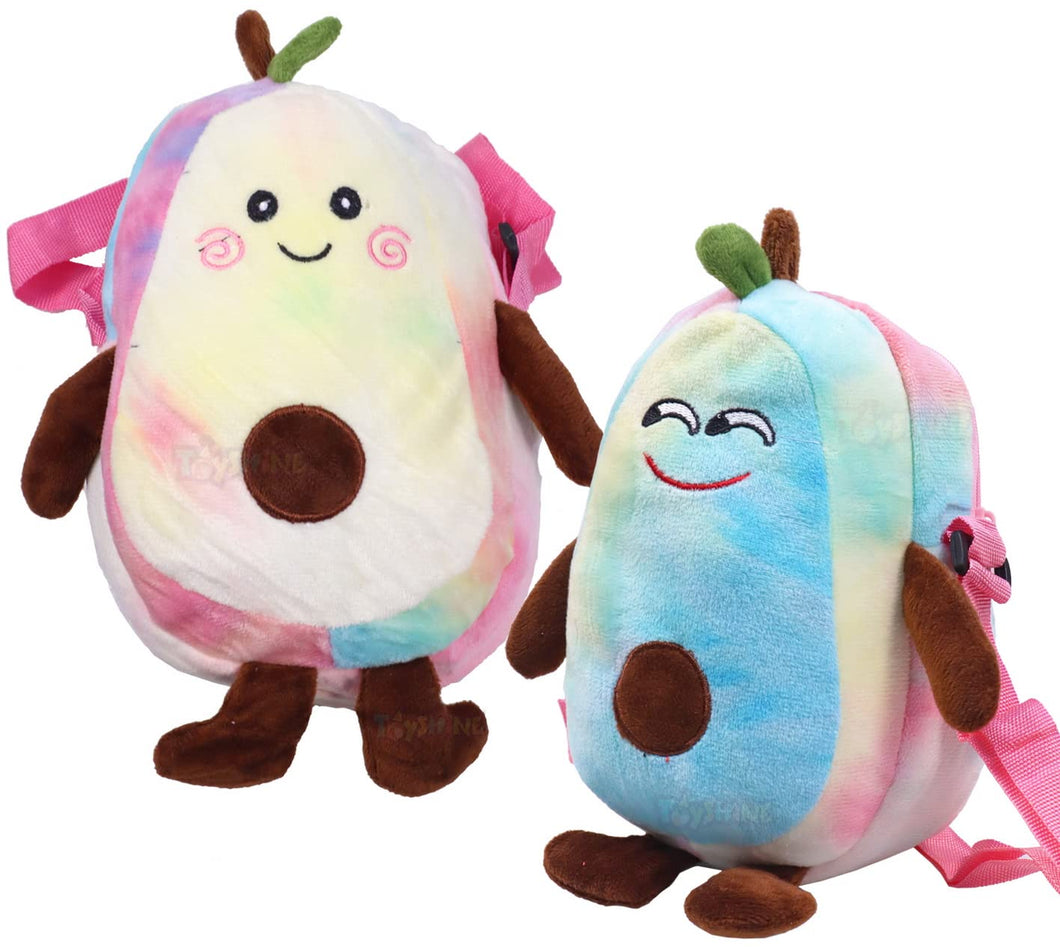 Toyshine Pack of 2 Cute Plush Children Side Bags for 3~7 Years Baby - Birthday Gift for Girls Boys, Picnic Bag, Small Bag- Set 2