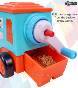 Toyshine Truck Pencil Sharpeners Manual for Kids and Artists, Handheld Manual Pencil Sharpener for Pencils, Forklift