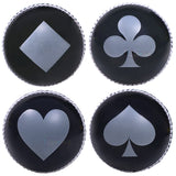 Toyshine PolySoft Incredable Cricket Rubber Balls A Grade HANDSTICHED Poker Sign (Pack of 4) SSTP