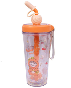 Toyshine Glitter Water Bottle Tumbler Sipper Cup