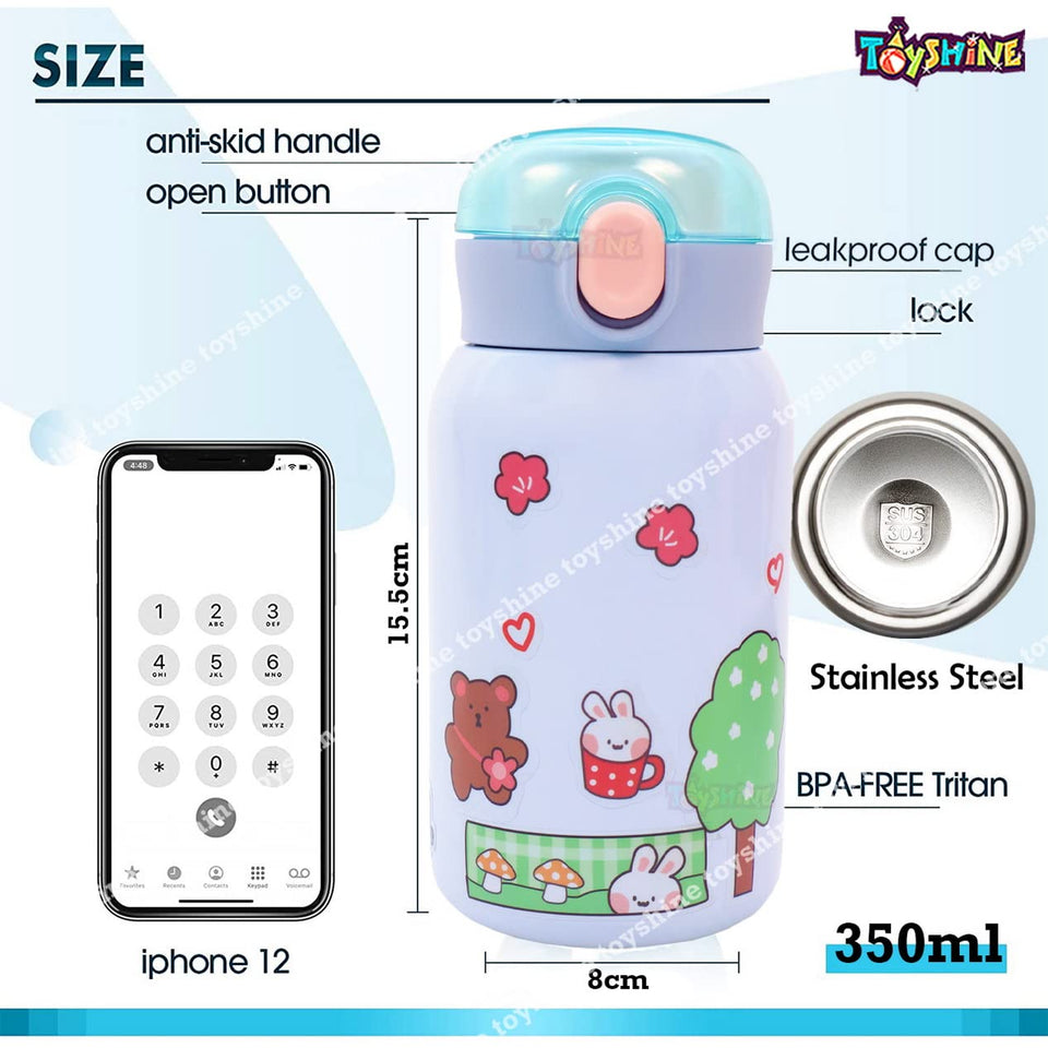 Toyshine Insulated Mini Stainless Steel SUS304 Water Bottle for Kids (BW1719)