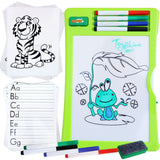 Toyshine Wipe and Clearn Doodle Board Magic Draw and Write Board with Resuable Sheets