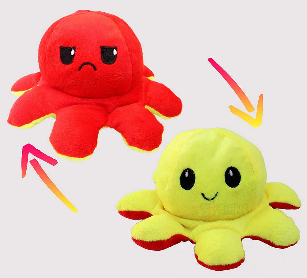 Toyshine Reversible Soft Toy, Red - Yellow (TS-2022)
