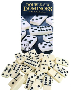 Toyshine Double Six Dot Domino Set of 28
