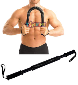 Toyshine Spring Power Twister Bar Equipment for Upper Body & arm Strengthening Workout - Black (SSTP)…