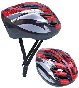 Toyshine Adults Bike Helmet with Visor Bicycle Helmet with Rear Light Size L (16CMX15CM) Inner Size, Color May Vary - SSTP (Model - C)