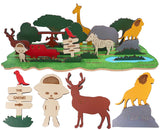 Toyshine Wooden Make Your Own Story Theme Based Puzzle Toy for Kids, Learning, Interactive, Educational, Activity for Kids
