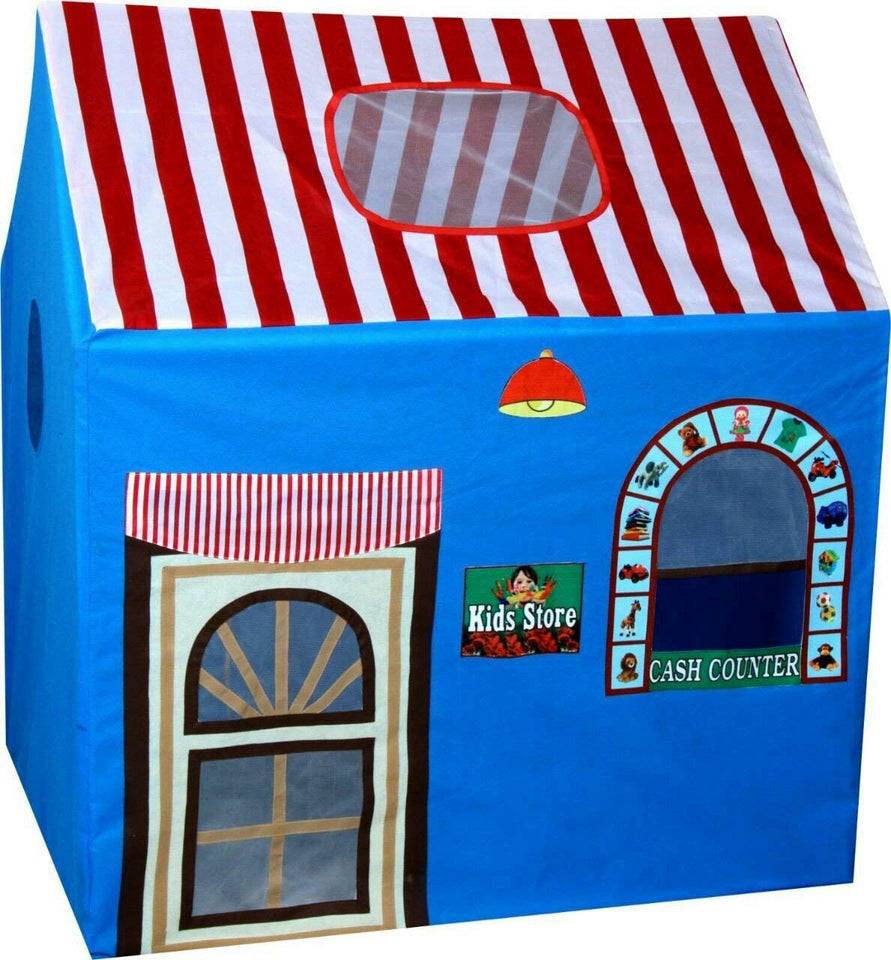Toyshine Jumbo Size Kids Store Tent House for Kids, (Blue)