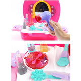 Toyshine Carry Along Beauty Set Toy with Briefcase and Accessories, (Multicolour)