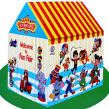 Toyshine Circus Themed Tent House, Play Tent for Kids, Pretend Playhouse, Made in India