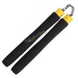 Toyshine Safe Foam Training Nunchakus with Steel Chain, for Kids & Beginners, Color as per Availability (SSTP)