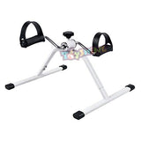 Toyshine Mini Folding Adjustable Pedal Exercise Machine, for Legs & Arms (White) (SSTP)