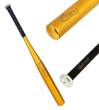 Toyshine 25 Inches Non-Slip Alloy Steel Baseball Bat Metal Baseball Stick (25"), Silver, Small SSTP