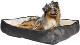 Spanker Reversible Super Soft Velvet Rectangular Cat Dog Pet Bed for Small Puppies or for Medium Size Dogs, Color May Vary SSTP (TS-2022)